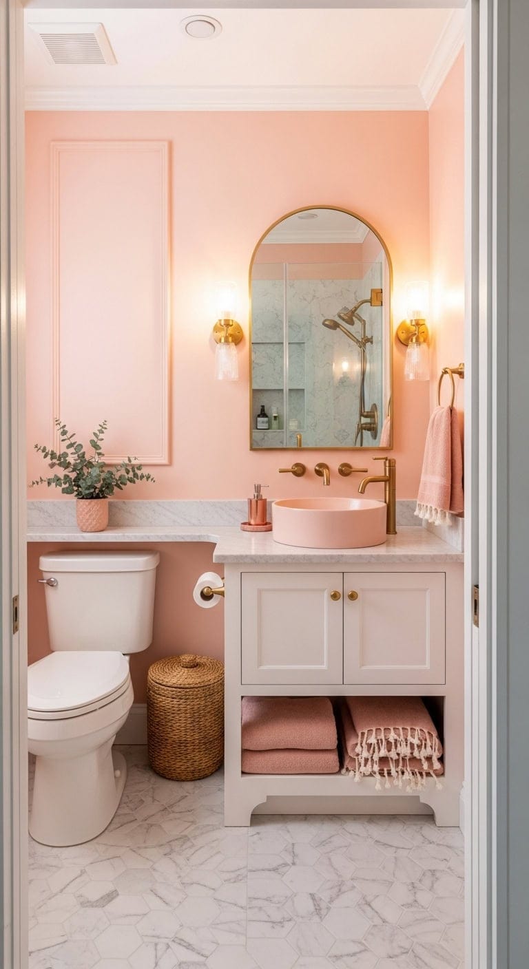 blush pink retreat