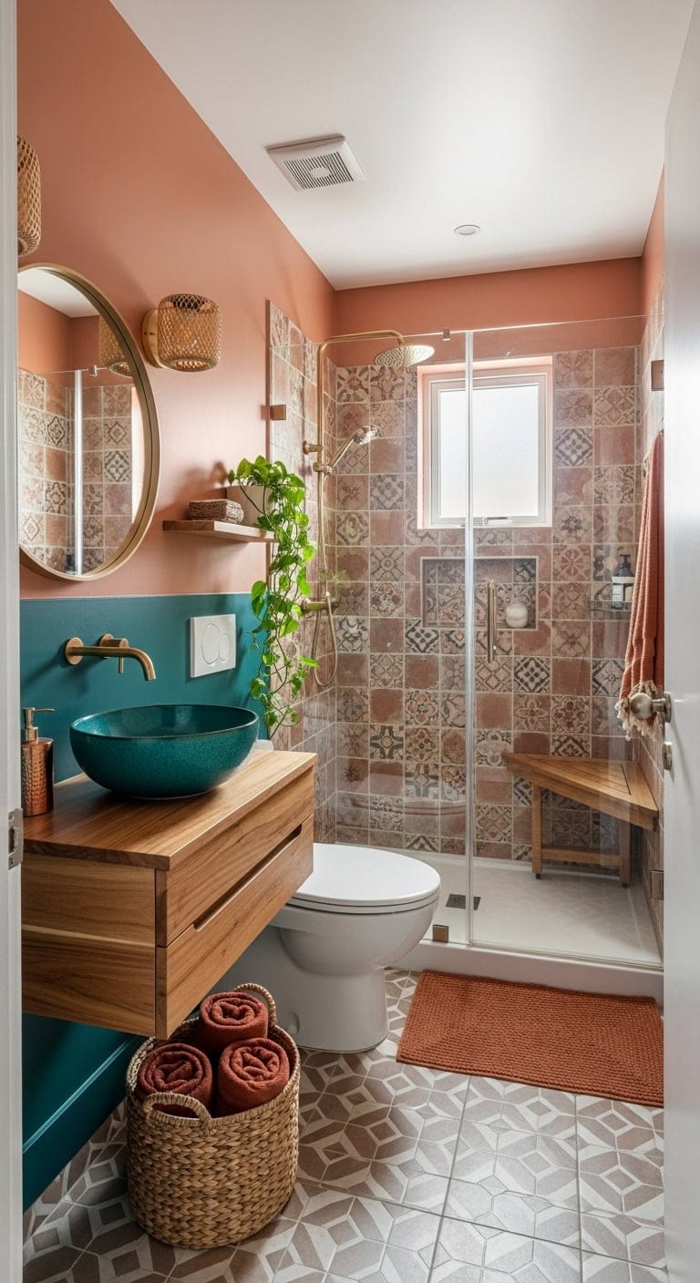 bohemian earthy airy collected