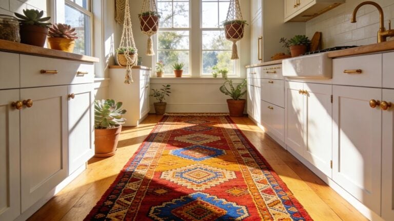 boho kitchen runner trends 2026