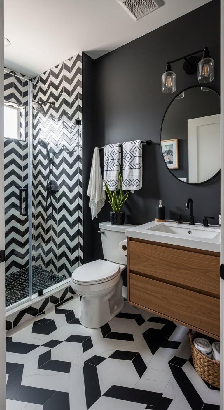 bold geometric design impact