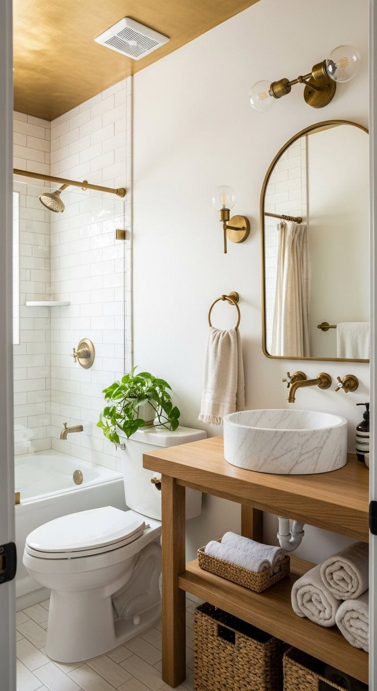 brass charm vintage flair