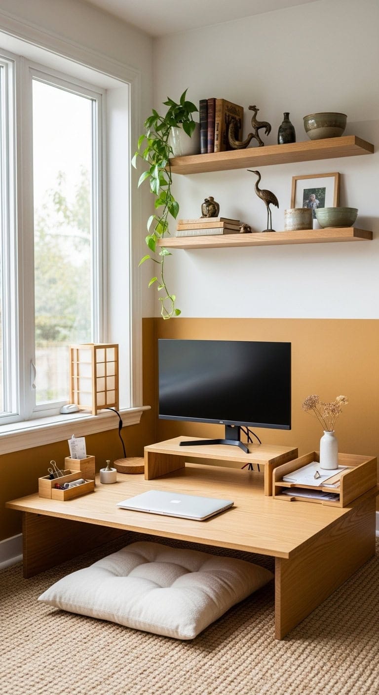 calm grounded serene productivity