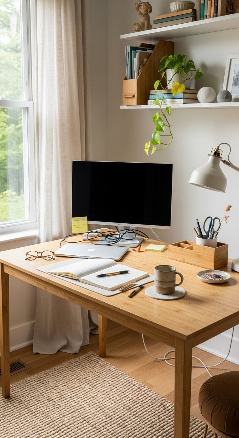 calm minimalist zen productivity