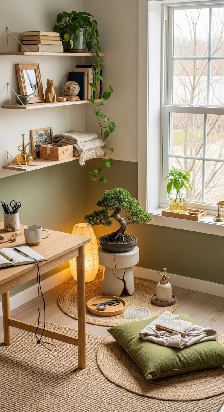 calm natural focused retreat