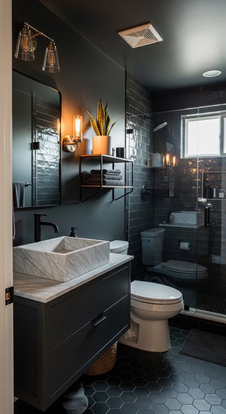 charcoal depth intentional sophistication