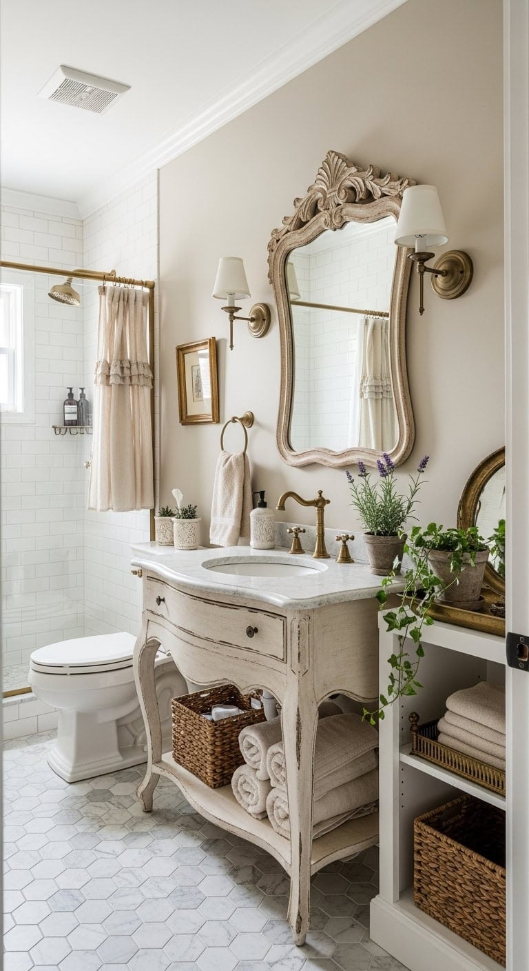 23 Small Bathroom Vanity Options for Every Style and Budget, image size:768x1408