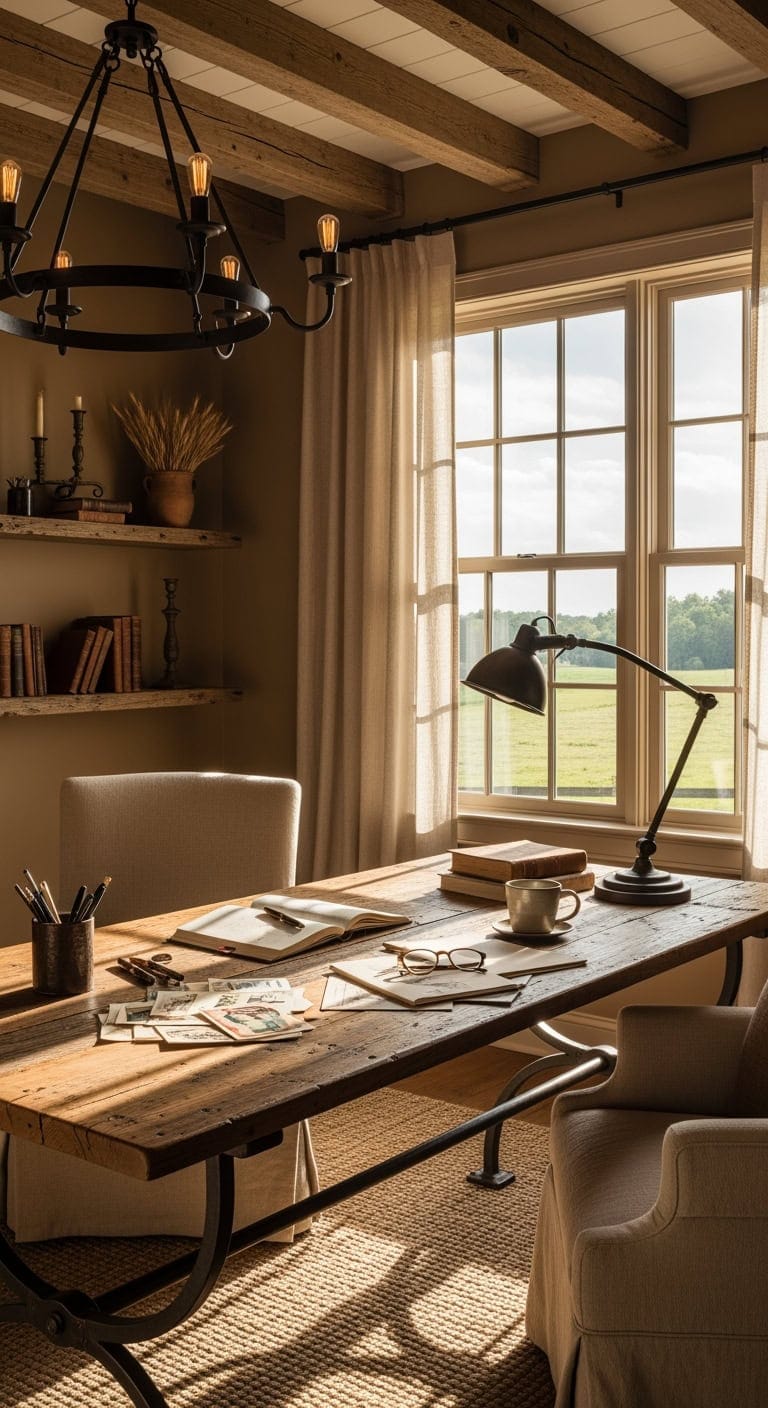 charred umber reclaimed pine