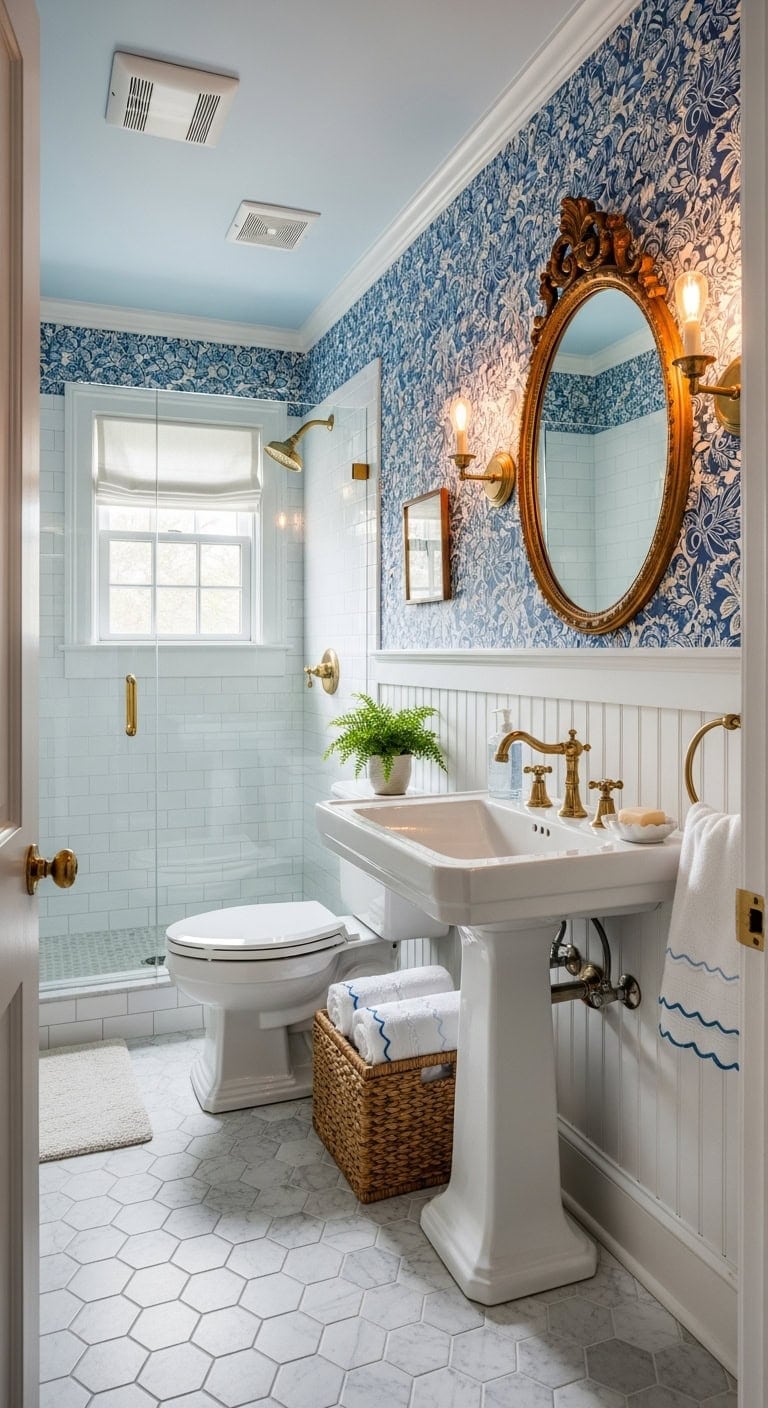 chintz brass and heritage hue