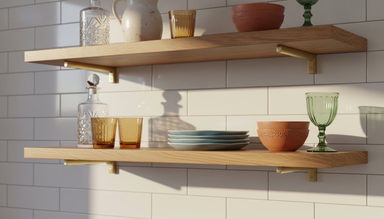 choose durable functional aesthetic shelves