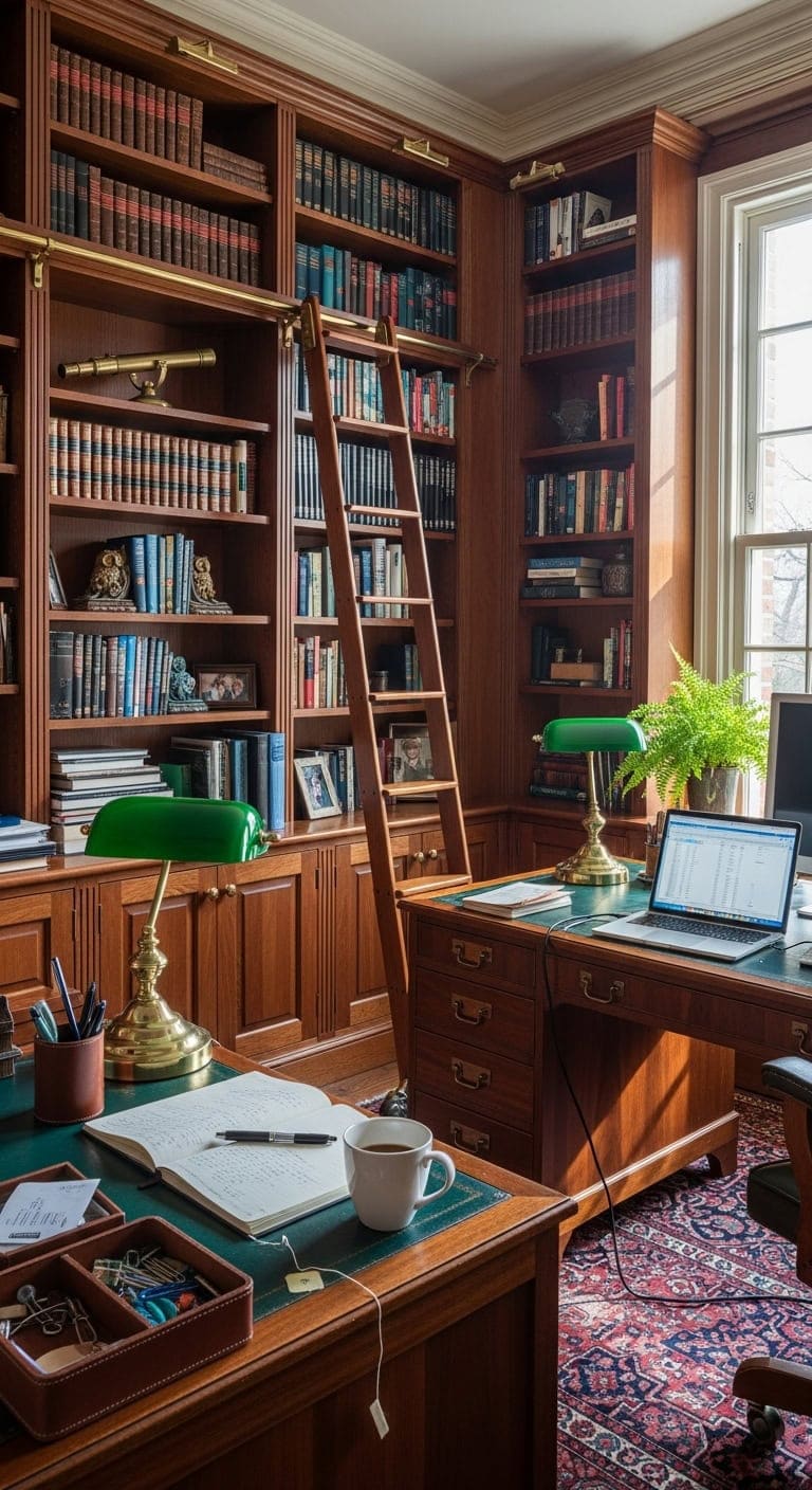 classic library elegance