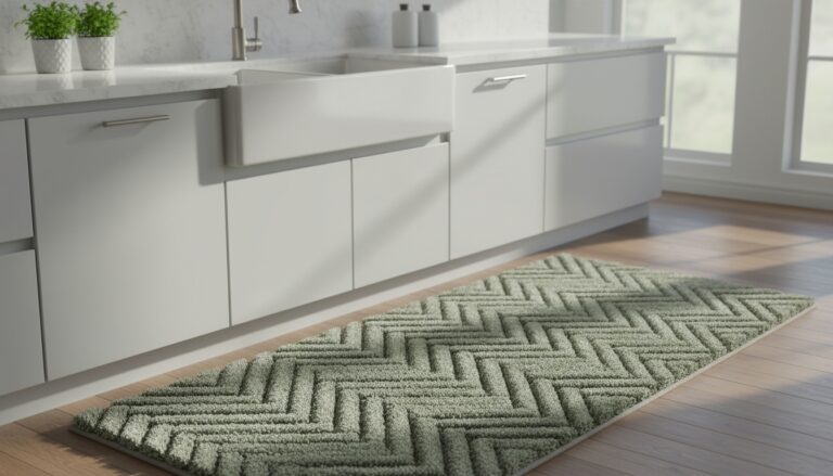 comfortable and stylish kitchen rugs