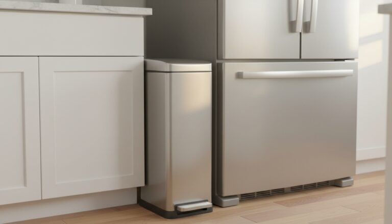 compact trash cans for tight spaces