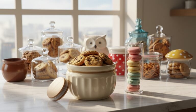 cookie jars keeping treats fresh
