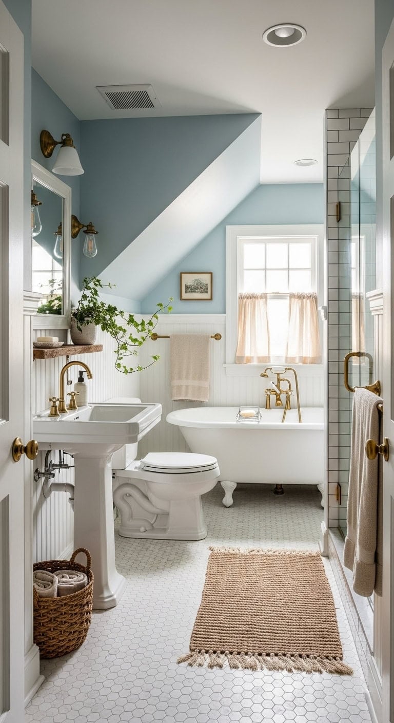 cottage core bath