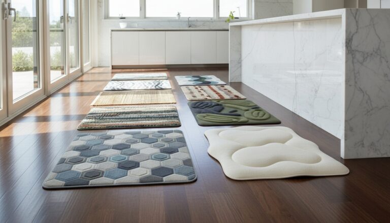 cozy stylish kitchen mats