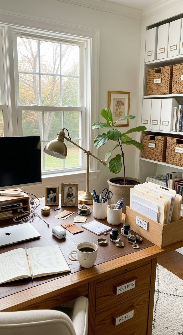 crisp warm functional timeless