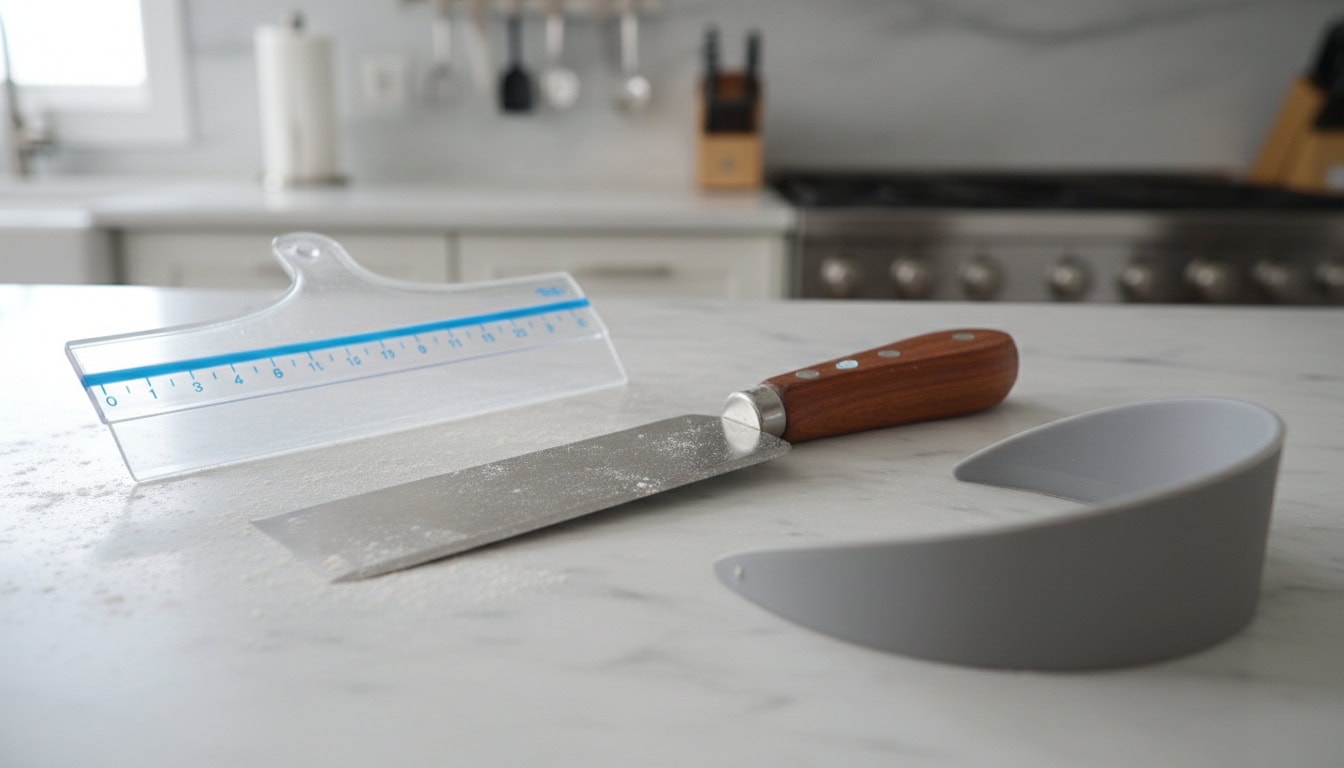 dough scraper material and dimensions