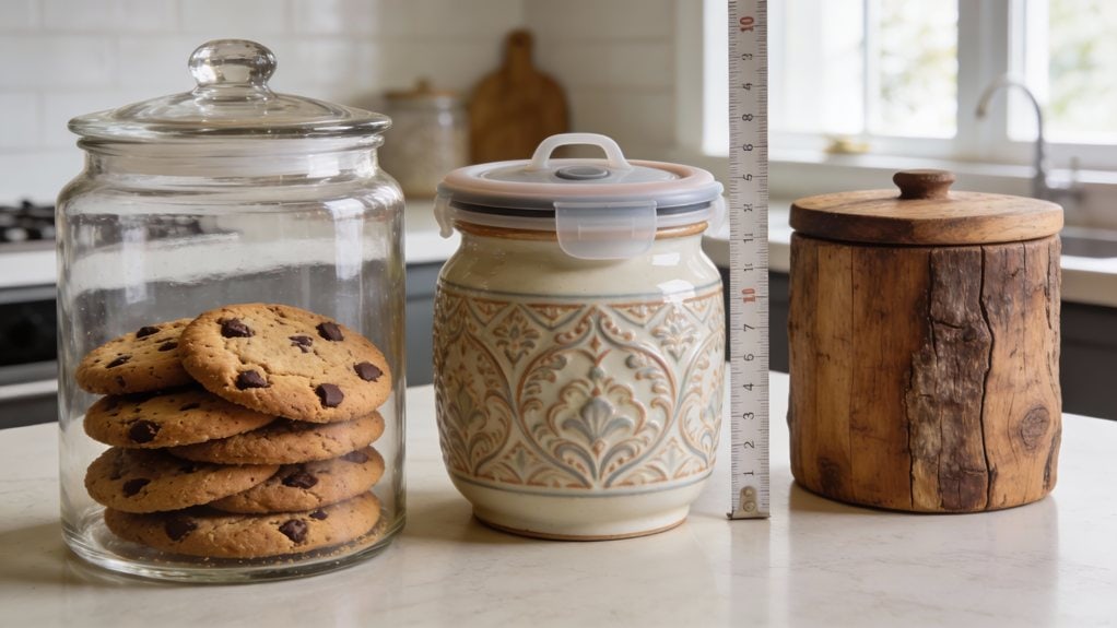 durable airtight stylish cookie storage