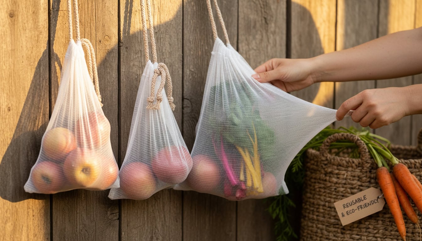 durable sized tare weight labeled bags