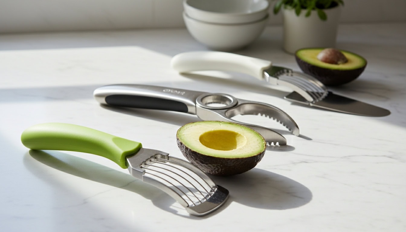 durable versatile adjustable easy clean avocado slicers