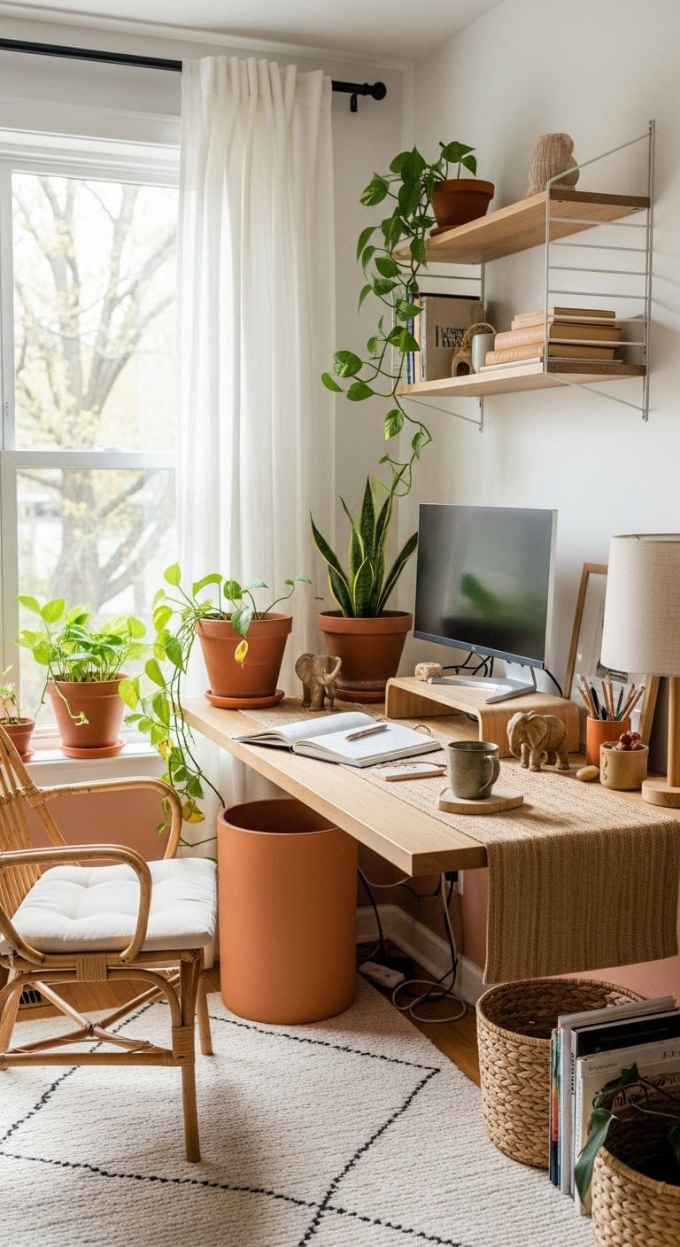 earthen warmth calm productivity