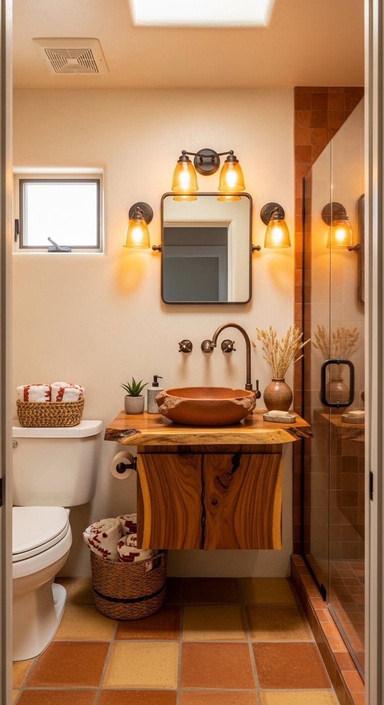 earthy rustic desert charm