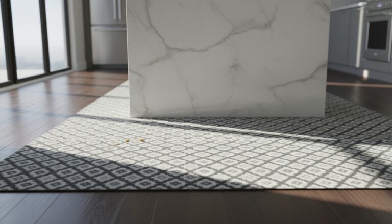 easy to clean kitchen vinyl mats