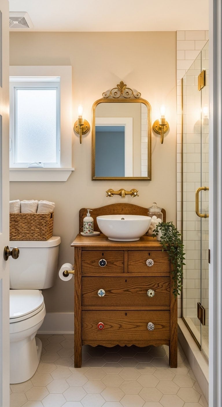 eclectic vintage character