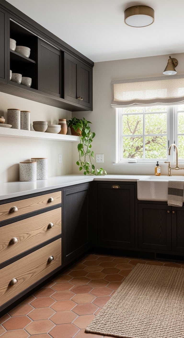 espresso brown terracotta harmony