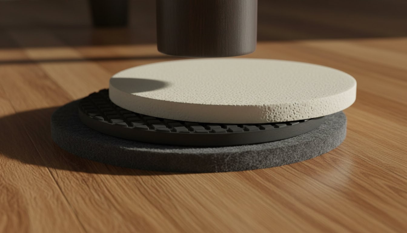 flooring specific furniture pads ensure optimal performance