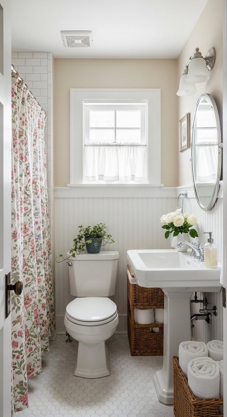 floral gleaming cottage charm