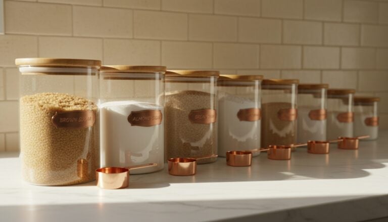 flour sugar containers bakers