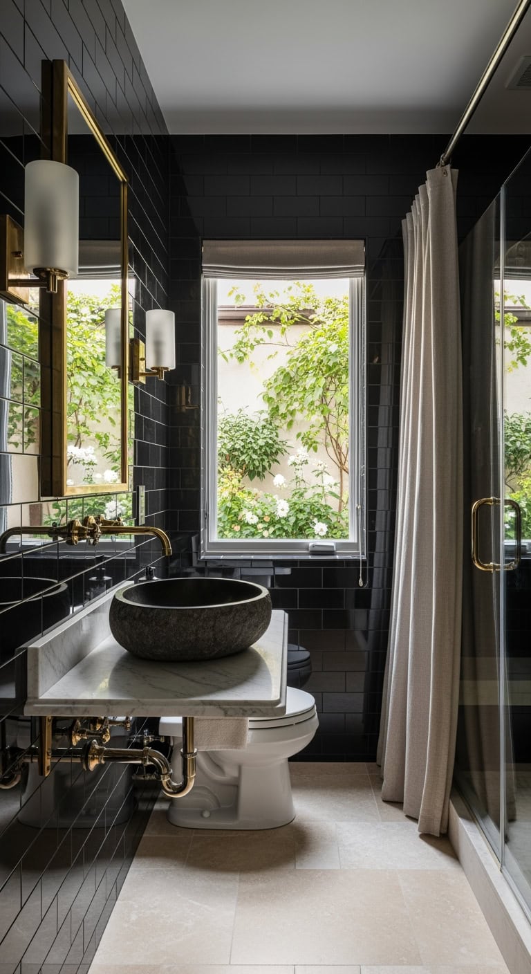 fresh small square bathrooms