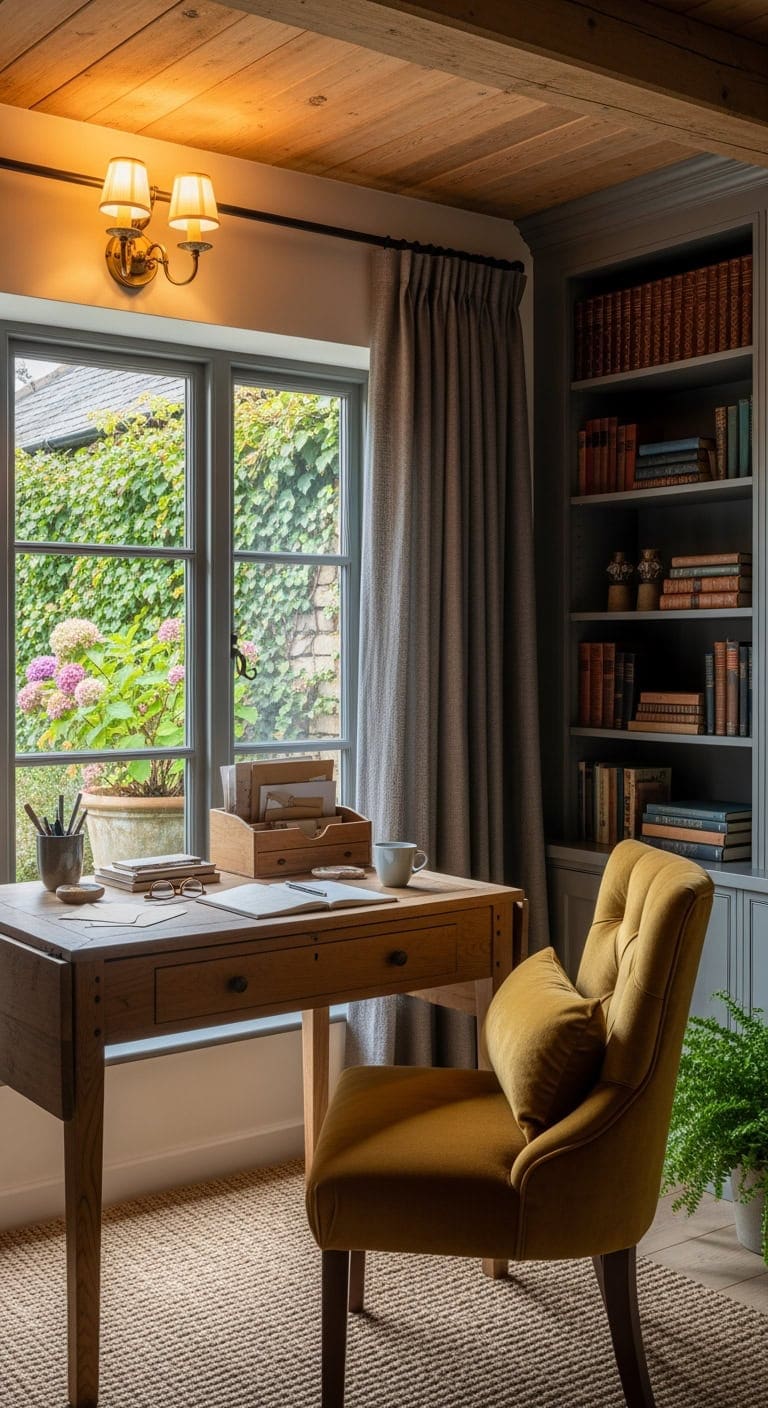 garden facing mustard graphite library