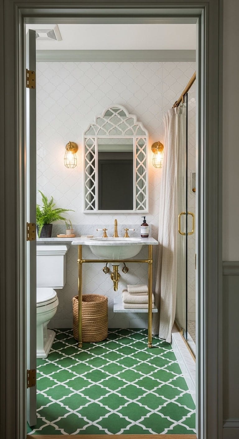 garden inspired trellis elegance