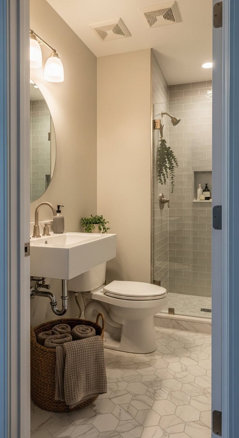 greige modern neutral compact design