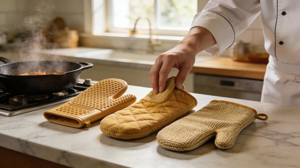 heat resistant grippy easy clean protection