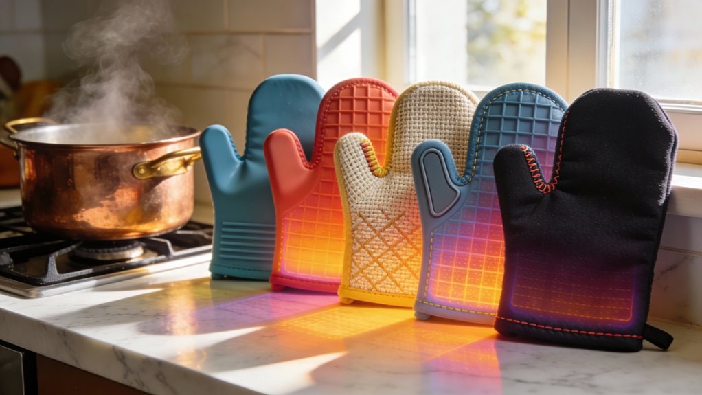 heat resistant thick grippy design