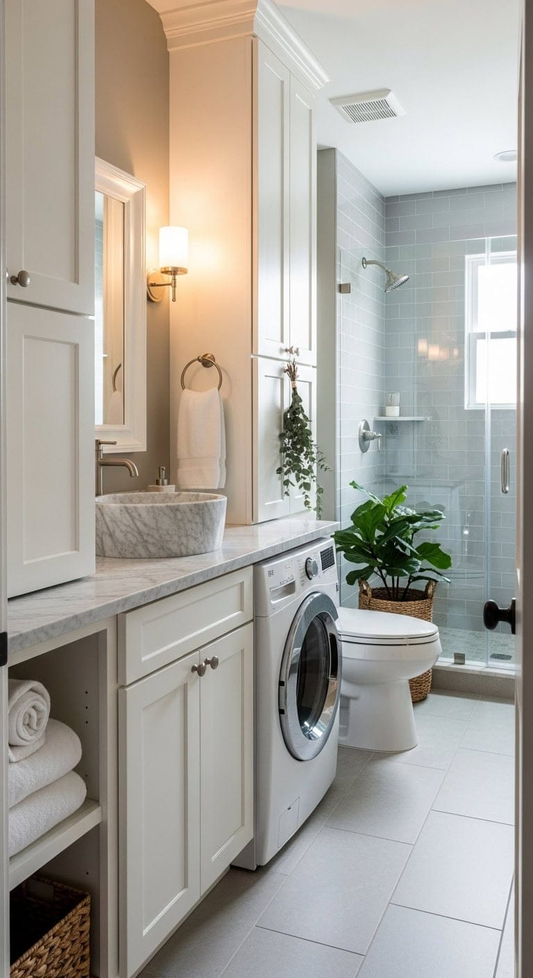 hidden laundry refined elegance