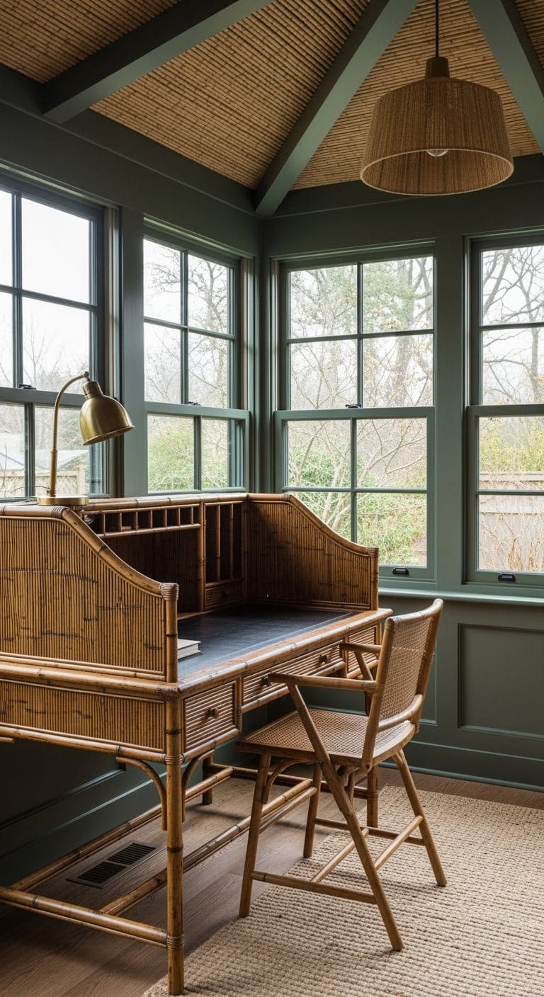 hunter green wheat workspace