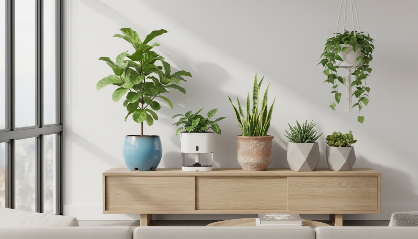 indoor planter selection factors