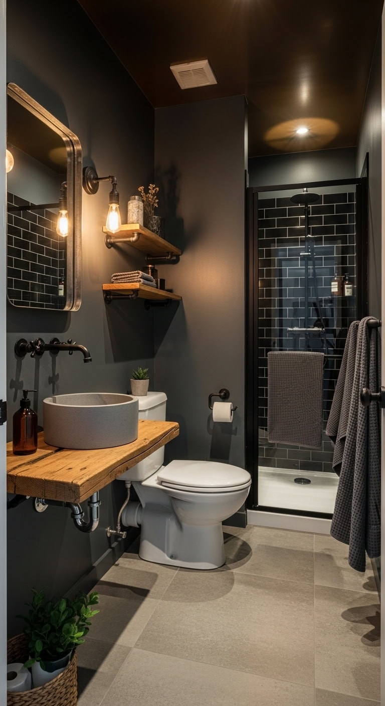 industrial chic exposed elegance