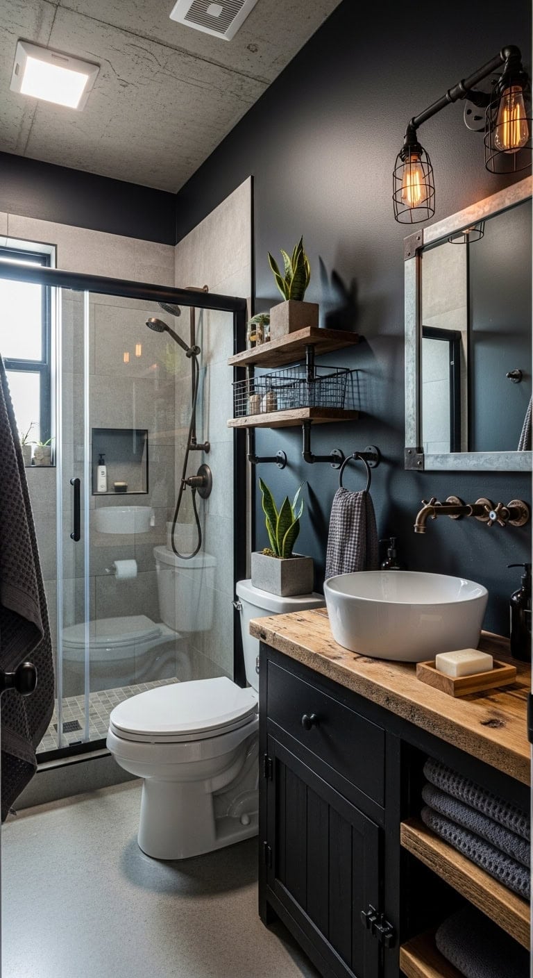 industrial chic on a budget