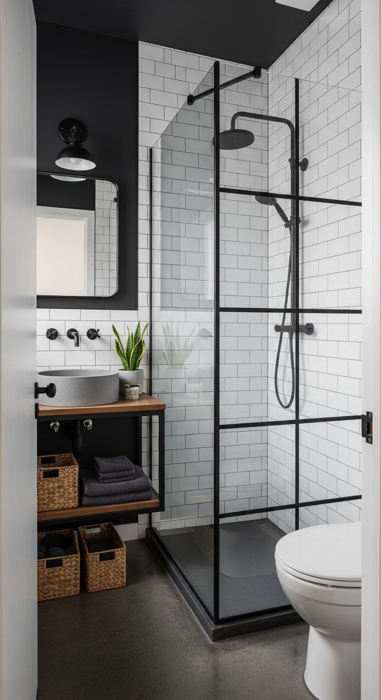 industrial luxe glass elegance