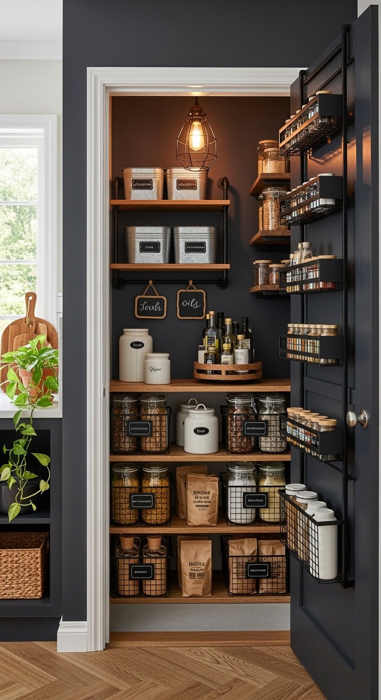 industrial narrow wire pantry