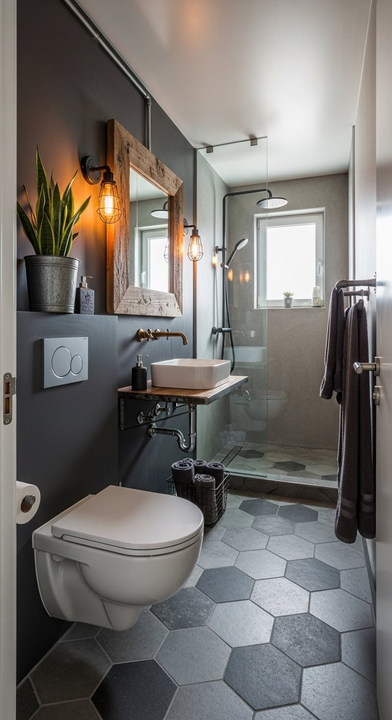 industrial wall hung space saving design