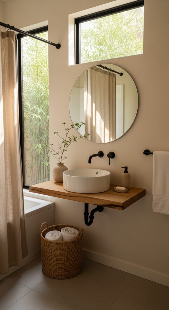 23 Small Japandi Bathroom Ideas to Create Your Peaceful Retreat