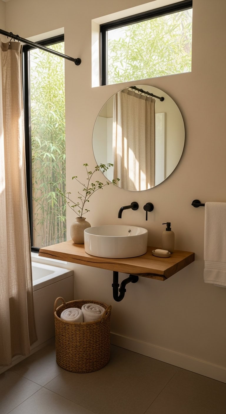 japandi bathroom design ideas