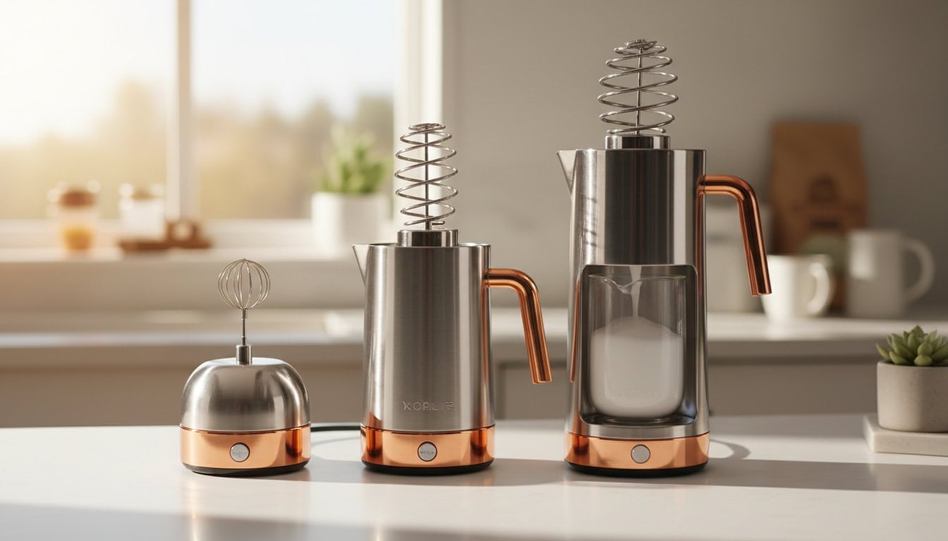 key features for frothing