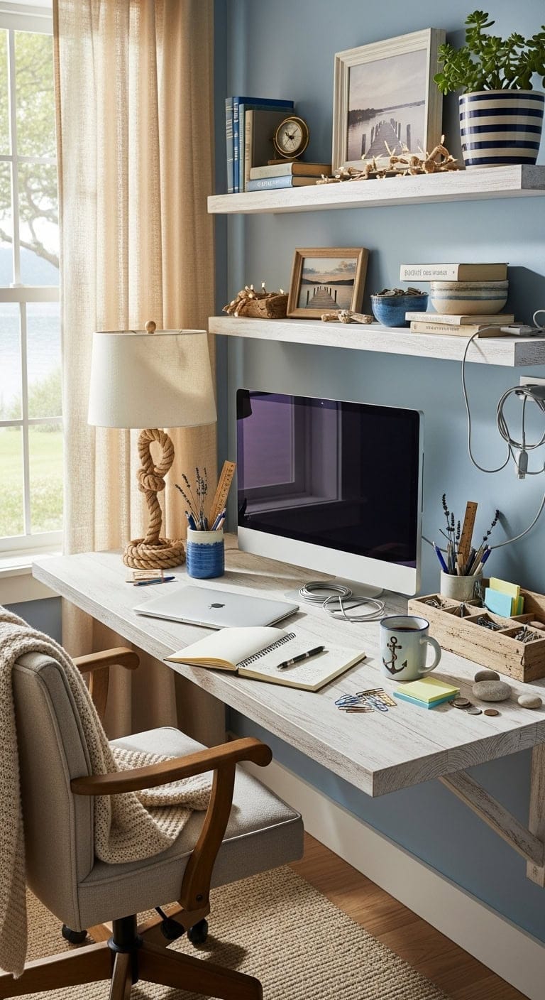 lakeside calm meets tech function